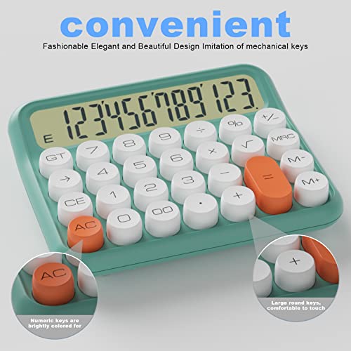12 Digit 5-Inch LCD Display Battery Desk Calculator N81505