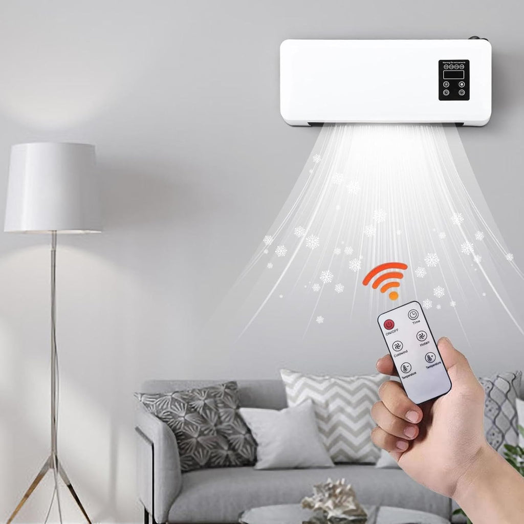 Ductless Wall Mounted Air Conditioner with Remote Control Q186230