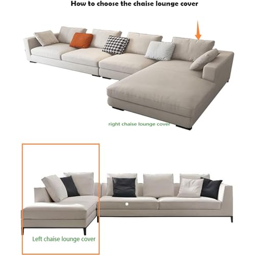Grey Velvet L Shape Sectional Sofa Cover O6977