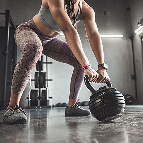 Adjustable Kettlebell Weight Set 20LB W7224