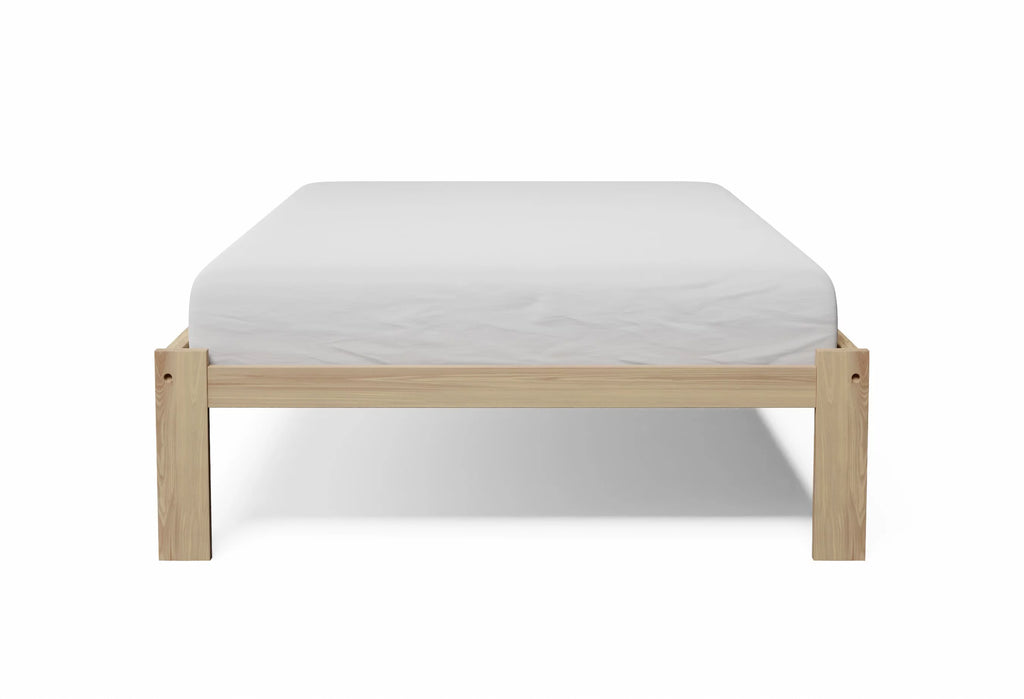 Twin Size Solid Pine Wood Platform Bed C852