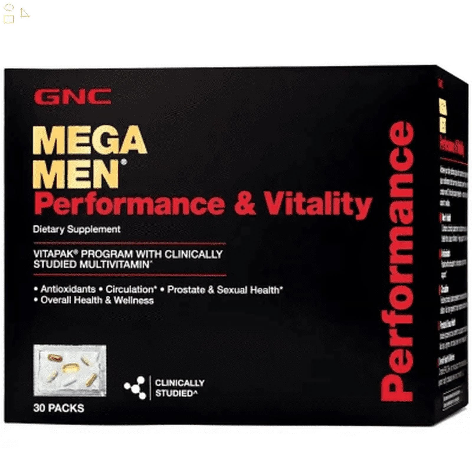 Mega Men Performance & Vitality Vitapak (30 Ct.) I9640