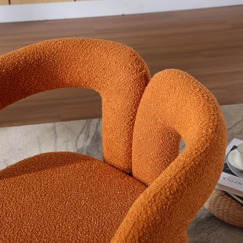 Rose Red Round Accent Chair X5872
