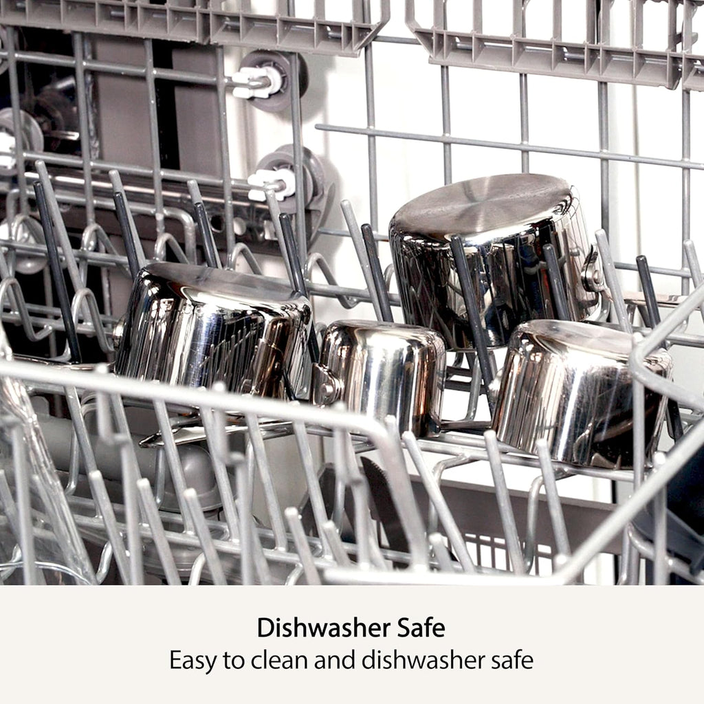 5 Piece Stainless Steel Measuring Cup Set Q6510