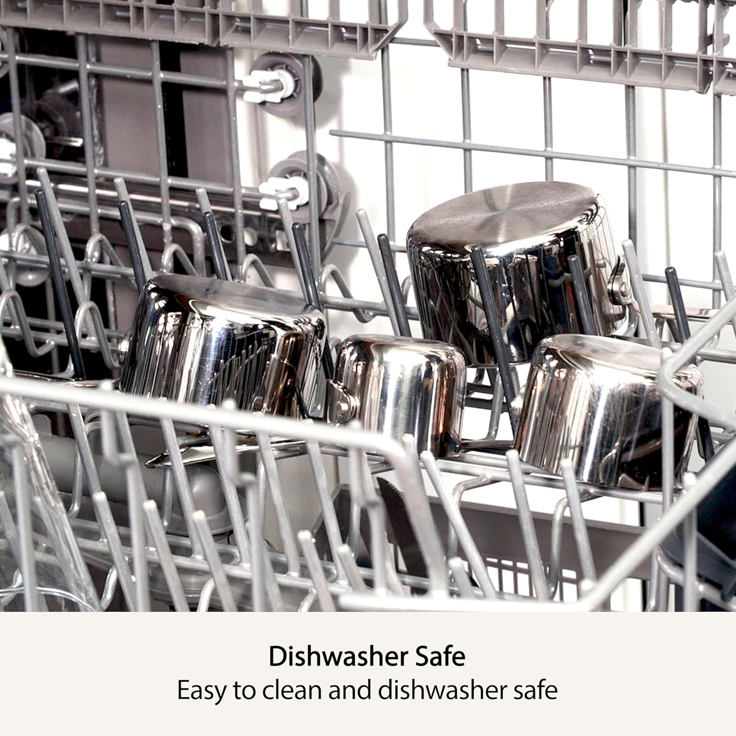 5 Piece Stainless Steel Measuring Cup Set Q6510