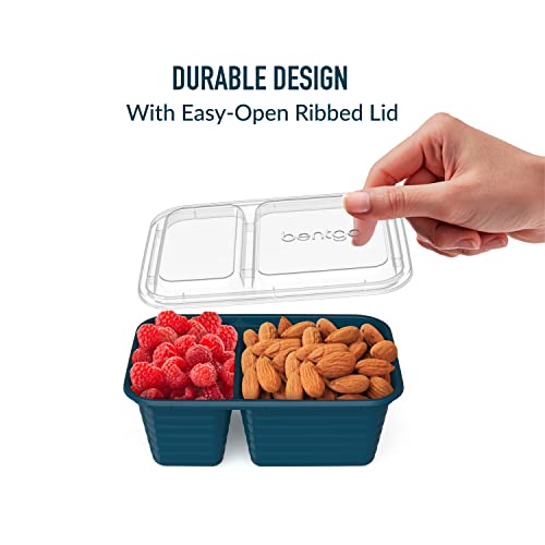 10 Trays & 10 Lids Reusable BPA-Free Snack Containers D8533