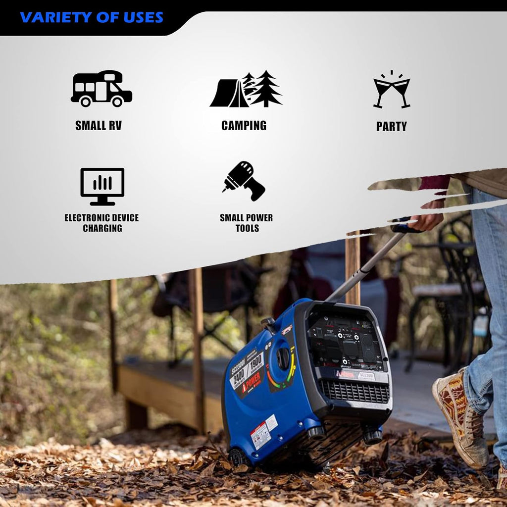 2400W Portable Inverter Generator J428753
