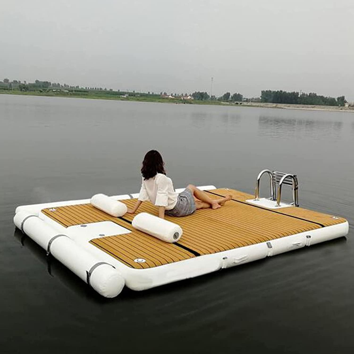 Large Floating Inflatable Platform Dock Raft F686