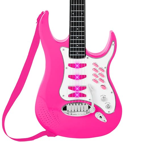 Blue Kids Electric Musical Guitar Play Set with Microphone and Amp X262