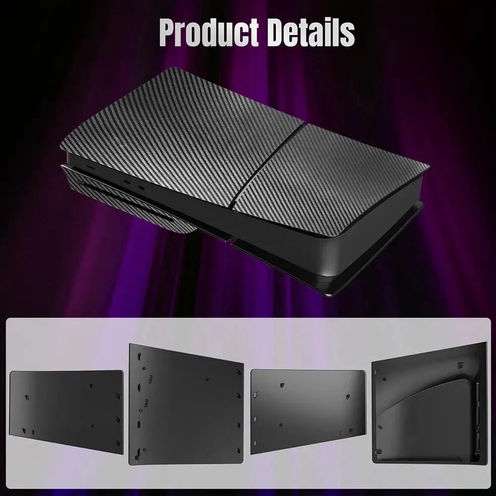 Carbon Fiber Pattern Console Case for PS5 Slim X8761