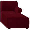 Grey Velvet L Shape Sectional Sofa Cover O6977