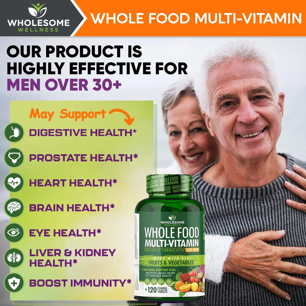 120 Tablets Vegan Multivitamin for Men C353