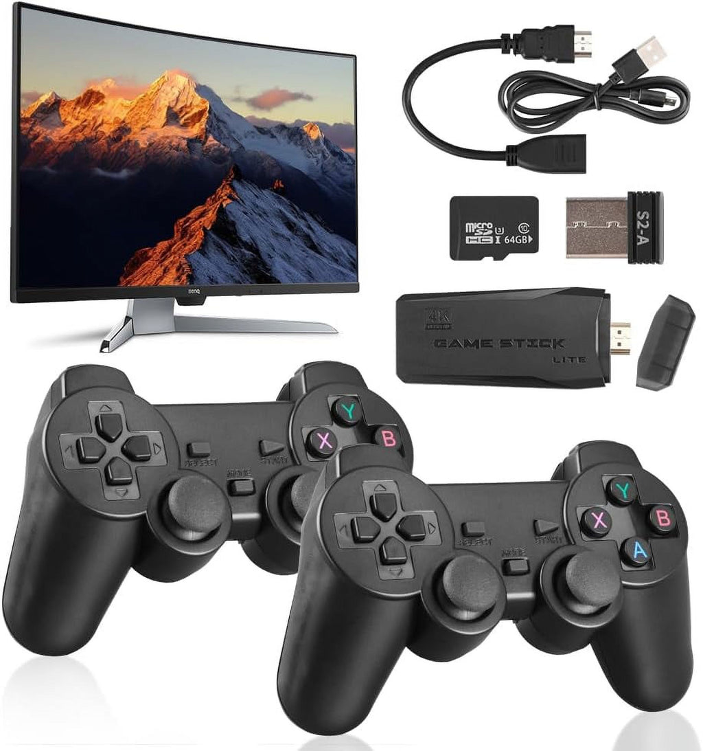Retro Game Console with Dual 2.4G Wireless Controller B15407