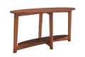 60"L Wood Console Table, Warm Chestnut D721