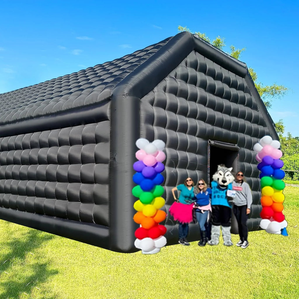 Large Black Inflatable Night Club 30x20x13Ft Inflatable Party Tent F545195