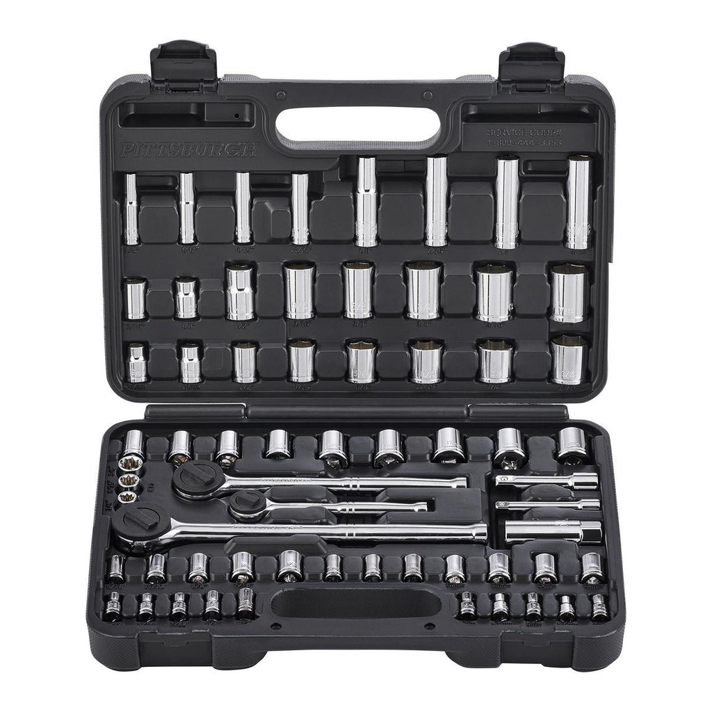 64-Piece SAE and Metric Socket Set D2507
