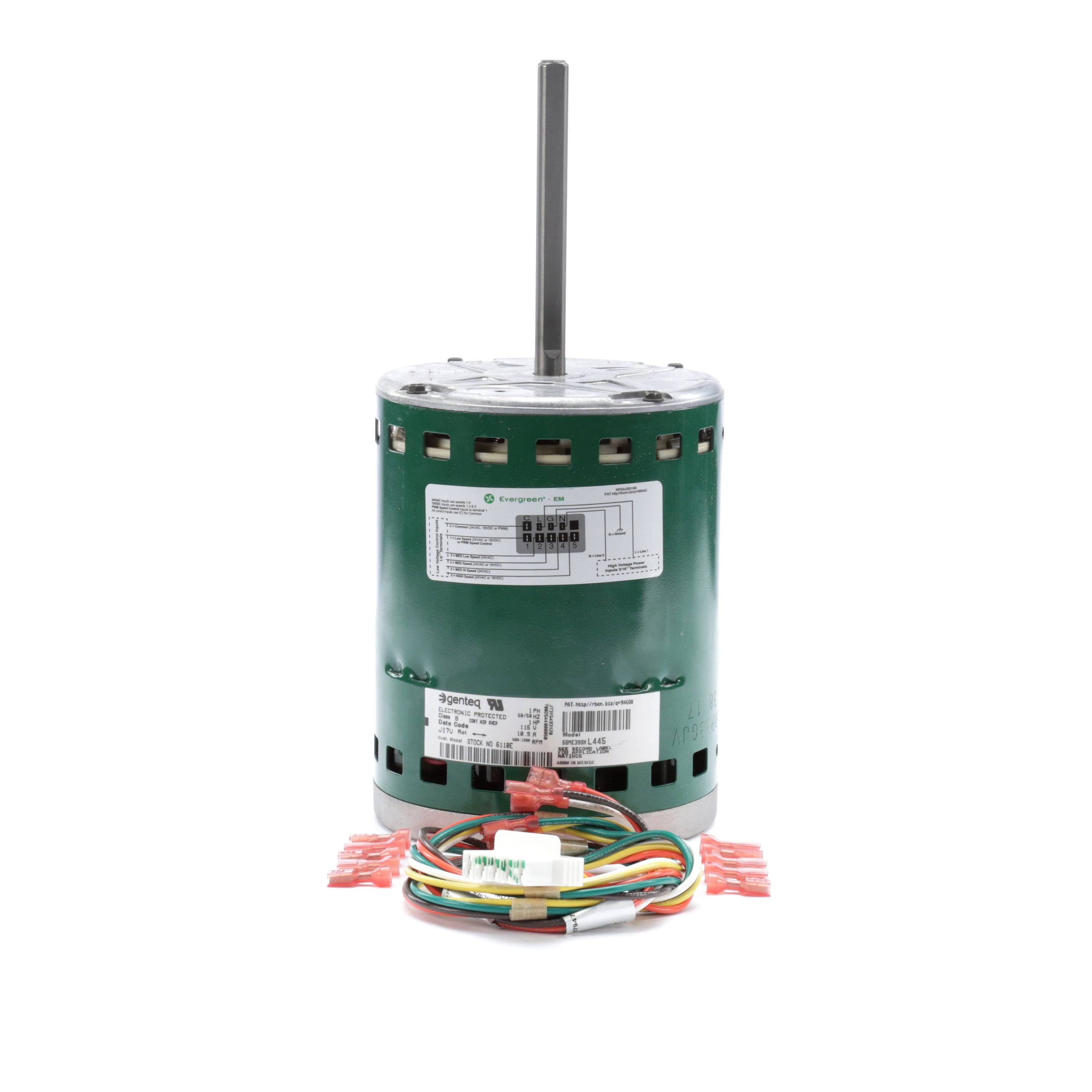 ECM Direct Drive Blower Motor Includes Wiring Harness G10115