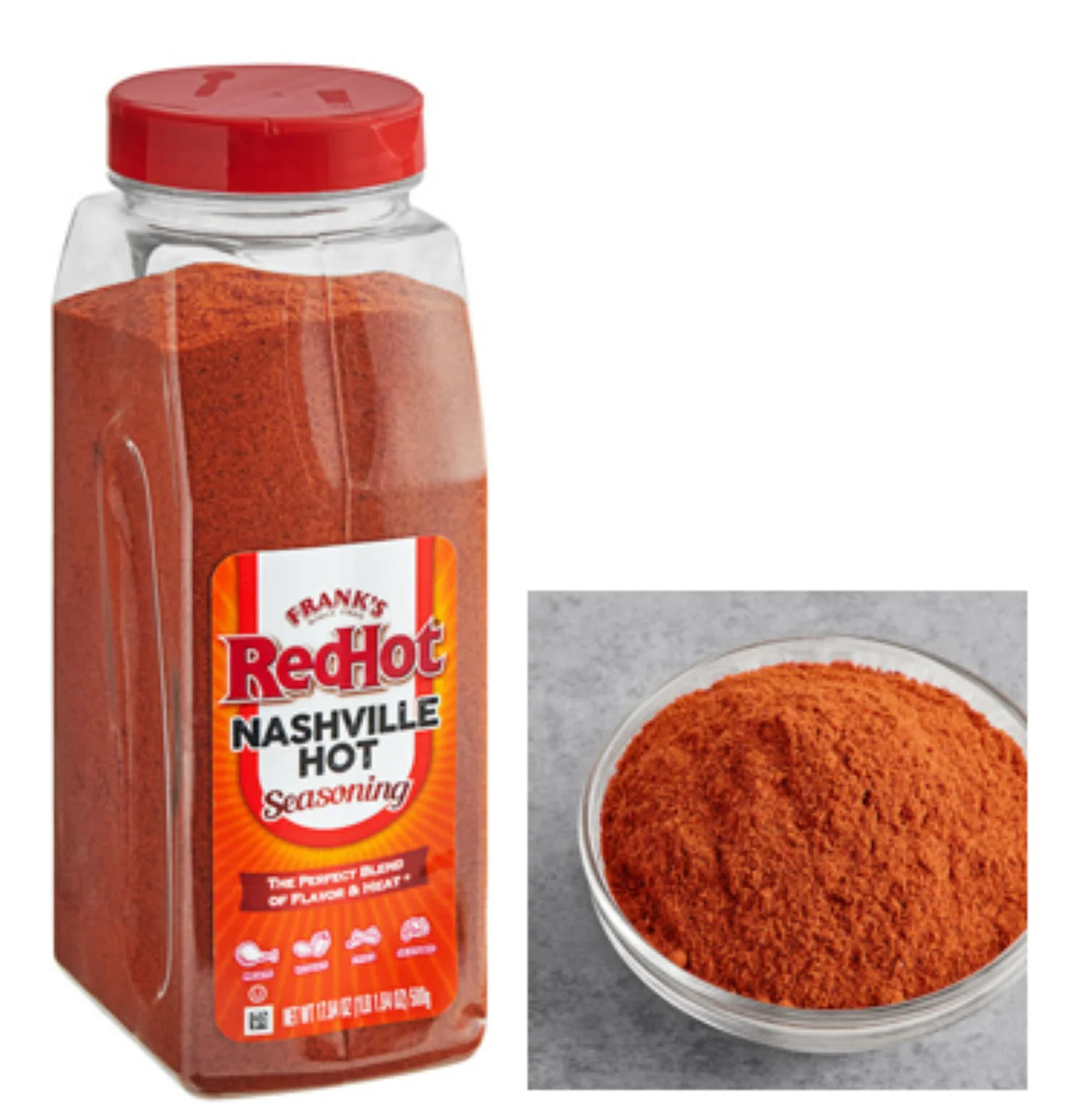 17.64 oz Nashville Hot Seasoning F6133