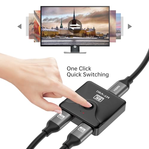 HDMI Switch 4K Bidirectional Splitter 2 in 1 Out G587