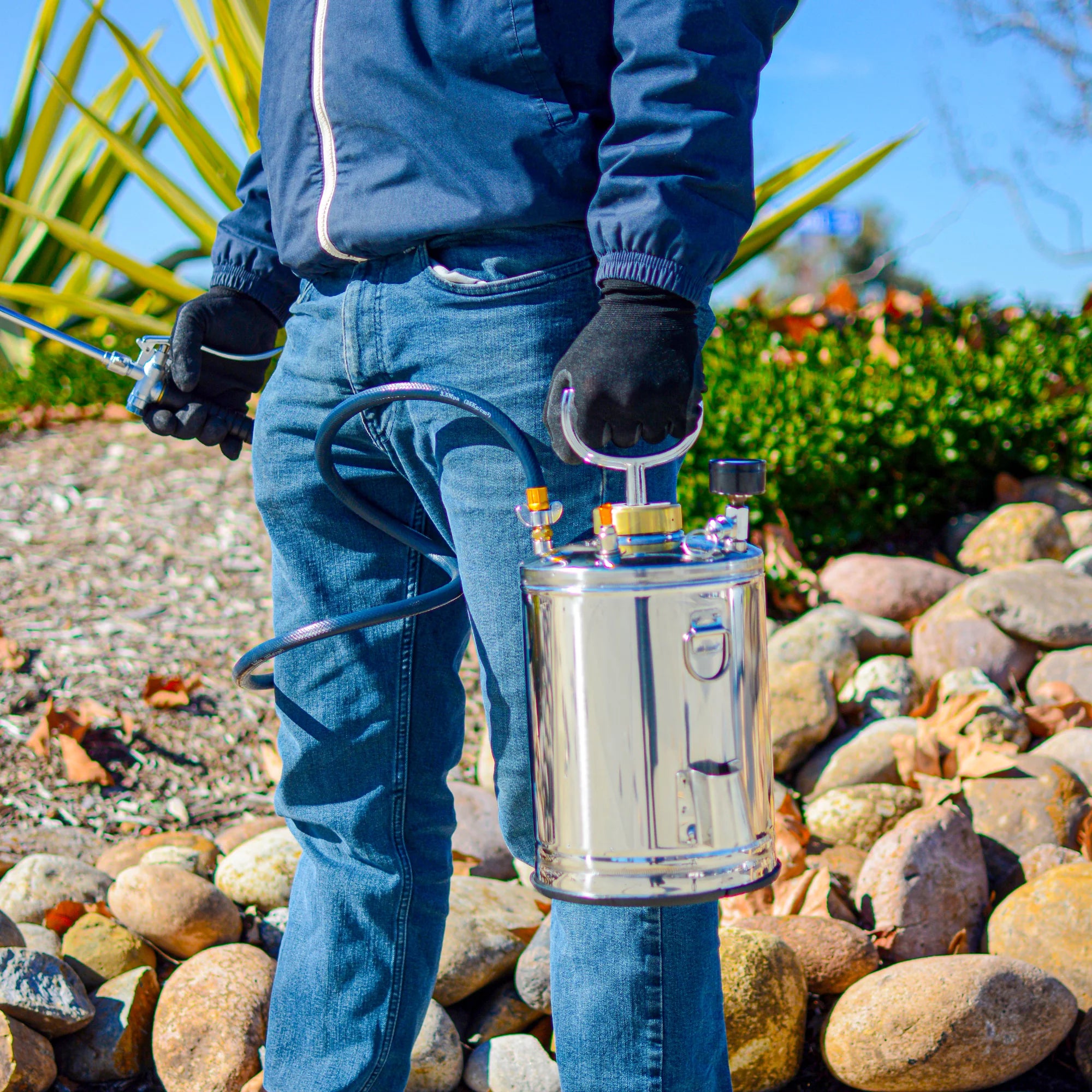 1 Gallon Stainless Steel Sprayer with 20" Wand I104