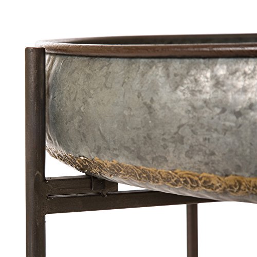 Set of 2 Metal End Table with Removable Tray I20677