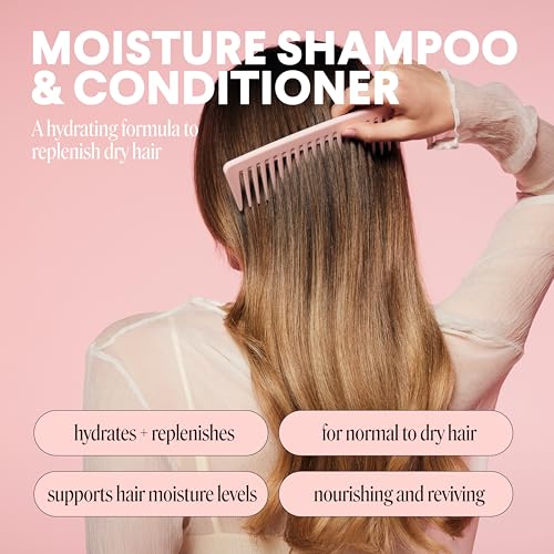 Moisture Shampoo and Conditioner Set (2 Count) 27 oz Each U364701