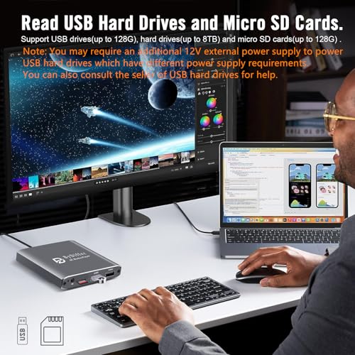4K Ultra HD Digital Media Player with HDMI Output F288