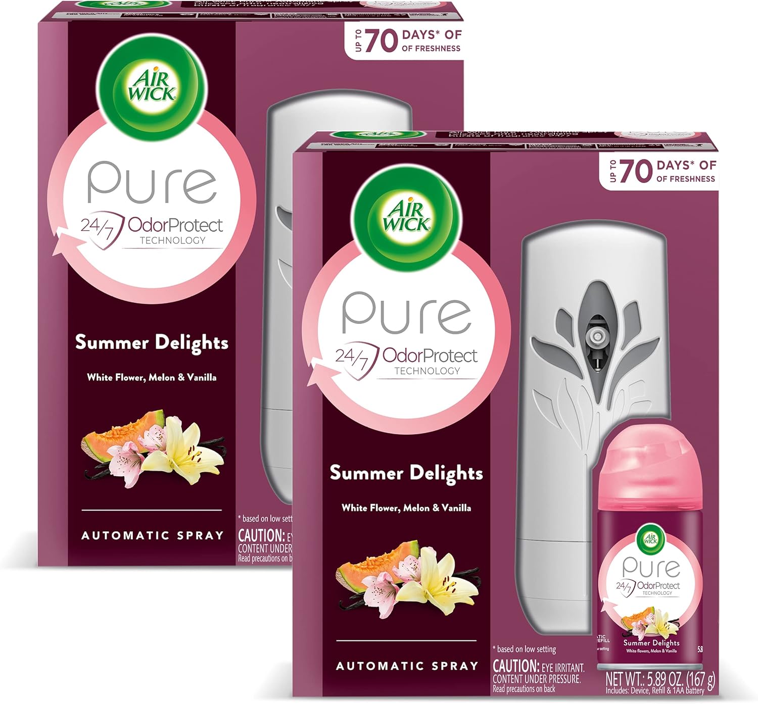 Automatic Spray Kit Air Freshener (Pack of 2) A45404