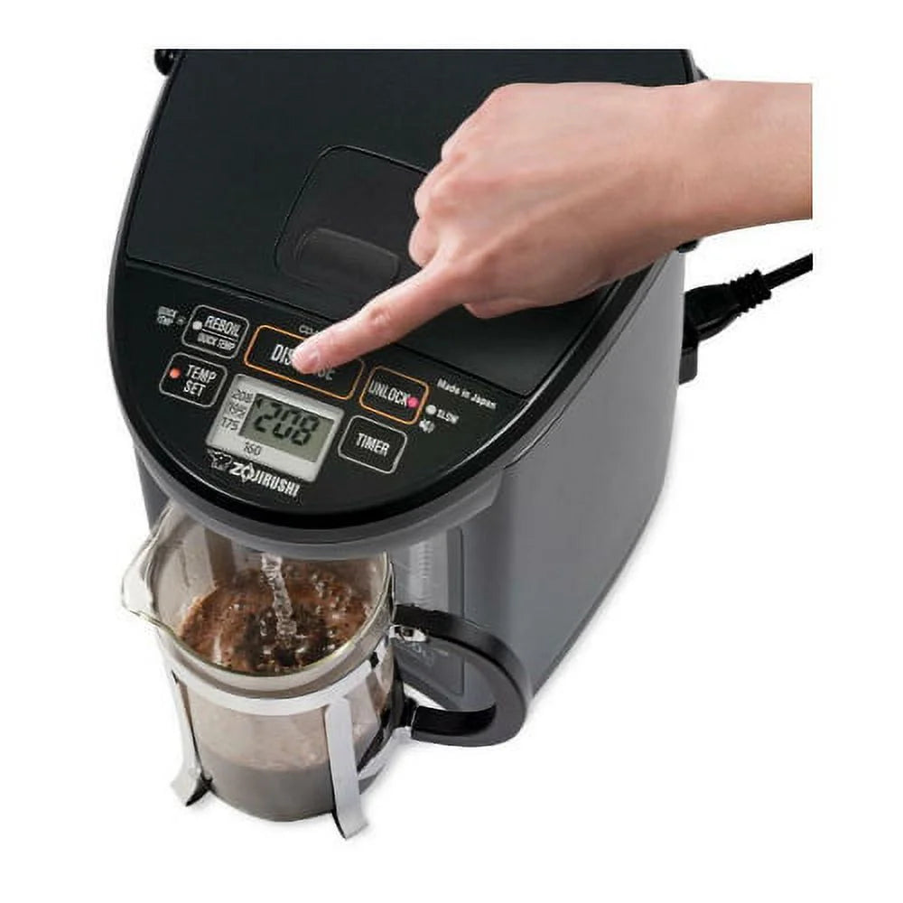 4-Liter Metallic Black Water Boiler J80652