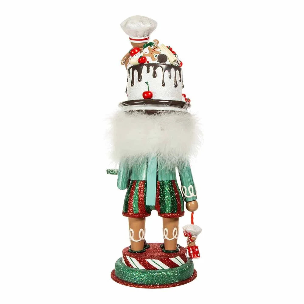15-Inch Nutcracker with Gingerbread Baker Hat S5840