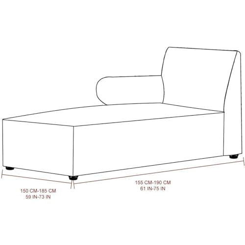 Grey Velvet L Shape Sectional Sofa Cover O6977