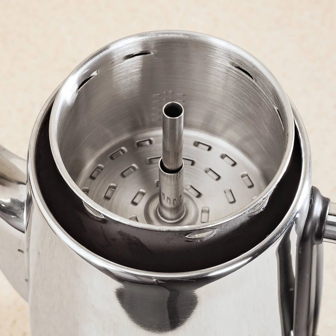 12 Cup Stainless Steel Coffee Percolator I11385