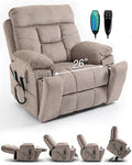 Large Power Lift Recliner Chair with Heated and Massage, 26in Extra Wide Seat T73859