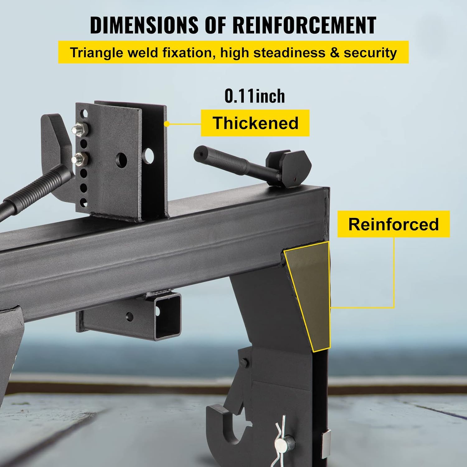 Black 3-Point Quick Hitch X39970