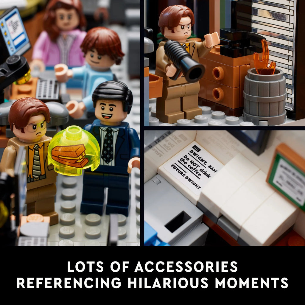 The Office 21336 Building Set, 15 Characters Minifigures P4612
