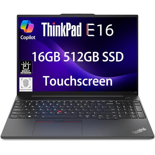 16" FHD+ Touchscreen Business Laptop, AMD Ryzen 5 7530U, 16GB RAM, 512GB SSD, Black C3954