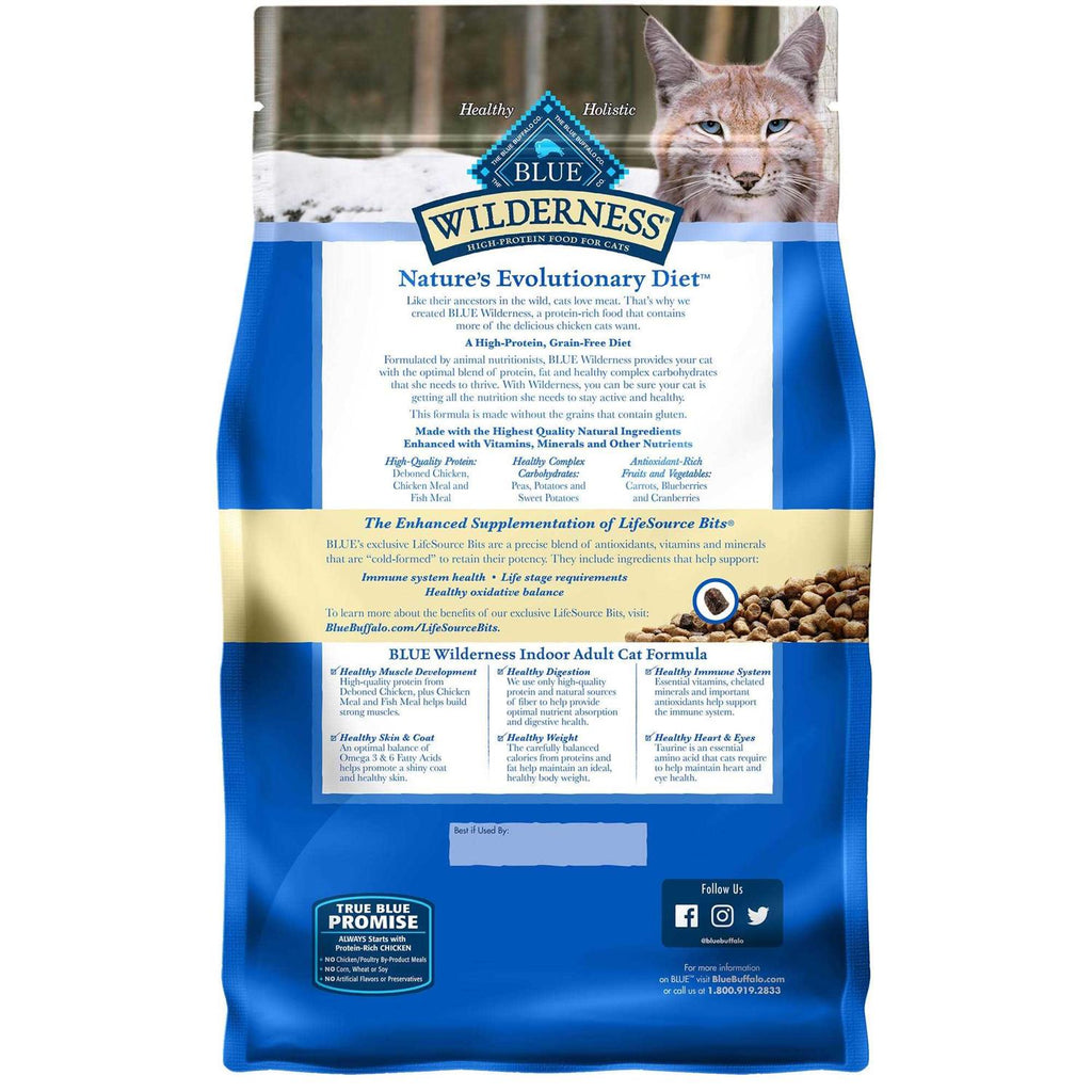 Blue Wilderness Adult Dry Cat Food U763173