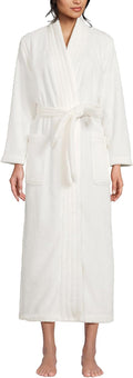 Ivory Petite Medium Long Wrap Robe H32384