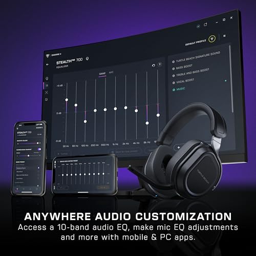 Black Wireless Gaming Headset with Memory Foam Cushions Y814
