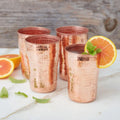 Hand Hammered Copper Tumbler Nesting Set G449
