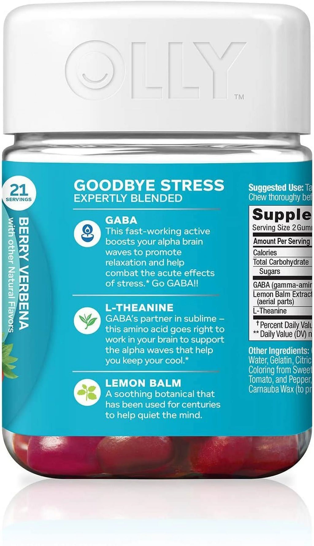 42 Count Berry Verbena Gummy Supplement S7372