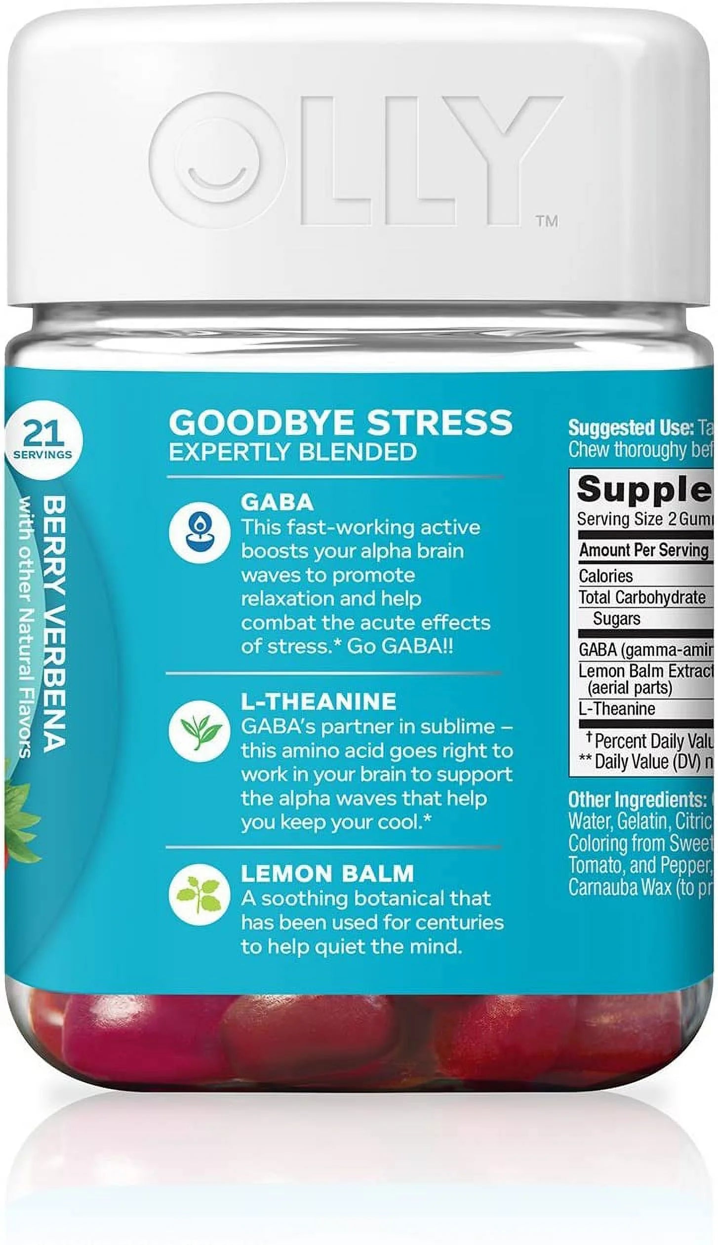 42 Count Berry Verbena Gummy Supplement S7372