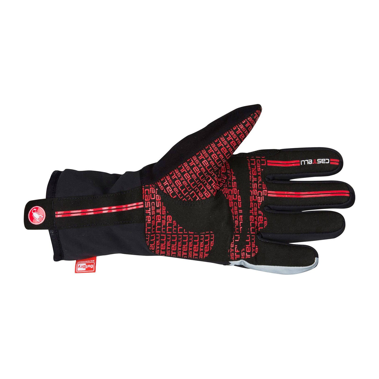 Black/Red Glove K4189