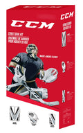 Black 24 Street Hockey Goalie Pad Set U1012