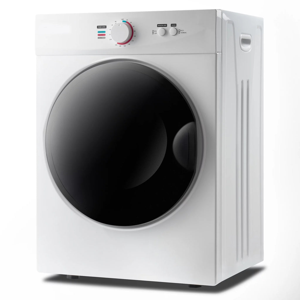 Compact 1.41cu ft Portable Electric Clothes Dryer with Stainless Steel Tub J90471