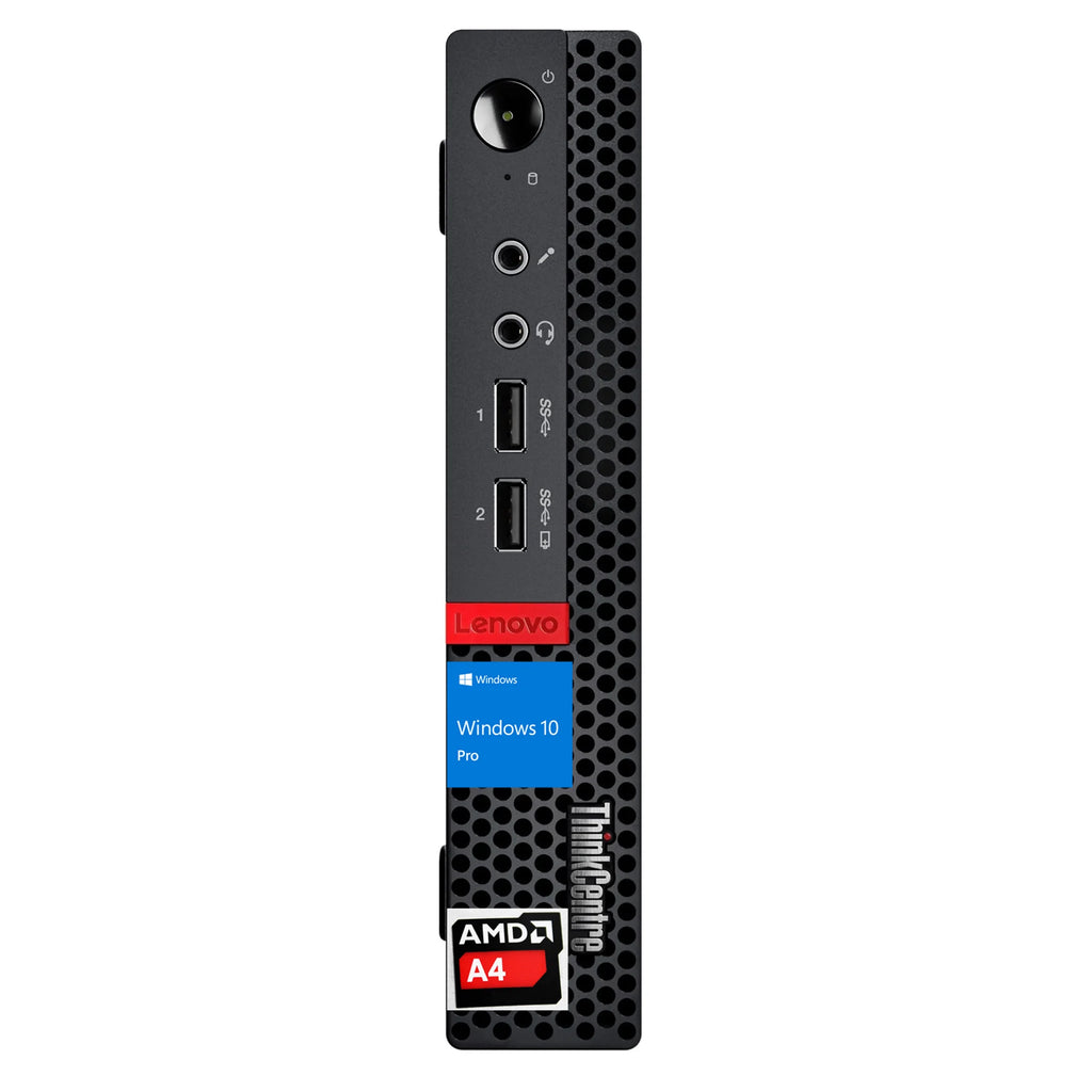 Black Mini Desktop, AMD-Dual Core Processor, 16GB RAM, 1TB SSD, Windows 10 Pro U805123