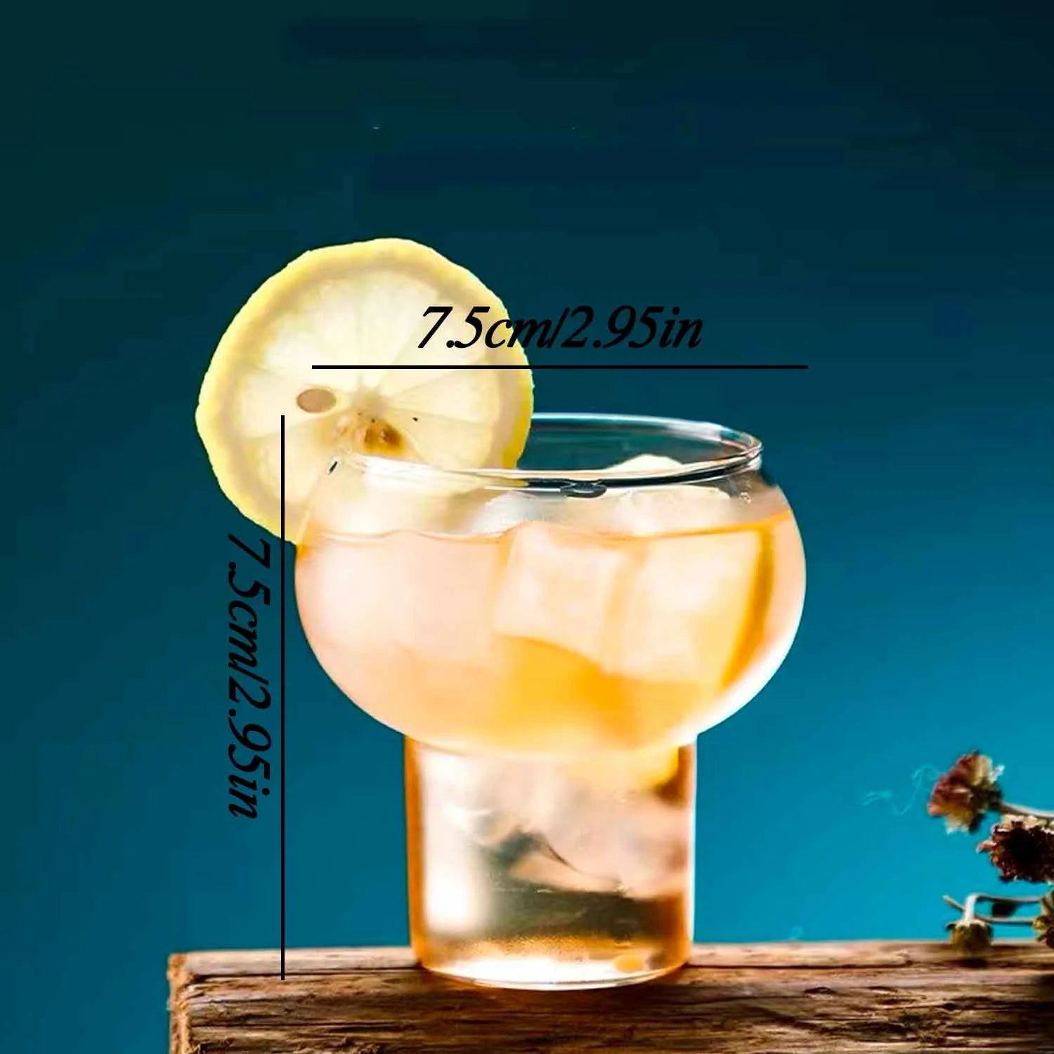 Glass Cups (280ml) W836