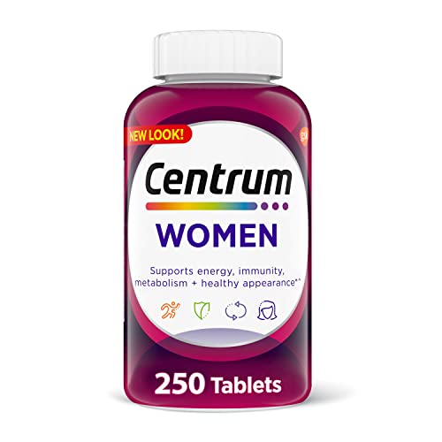 Multivitamin Supplement with Iron, Vitamin D3, B Vitamins, Vitamins C and E, 250 Count Q870819