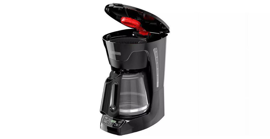 12 Cup Programmable Black Coffee Maker N1832