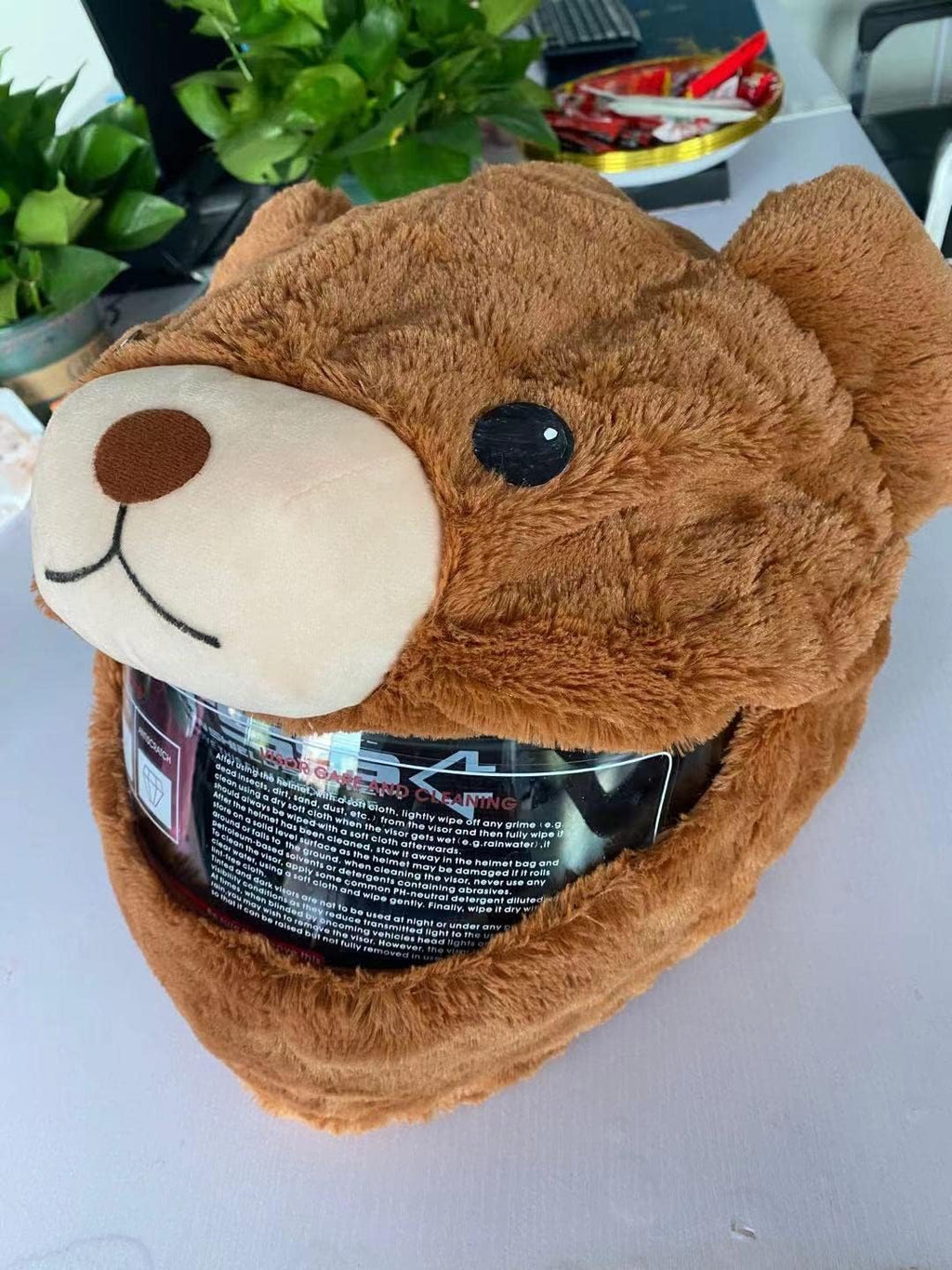 Bear Helmet Cover S7027
